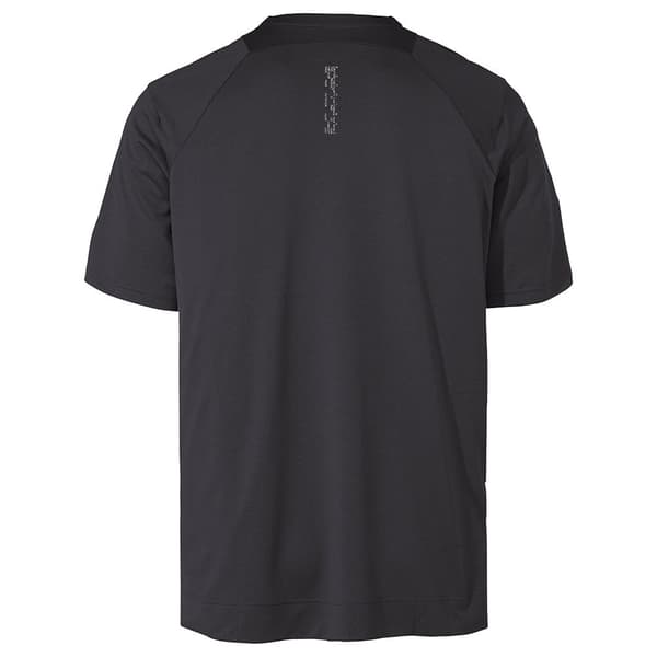 Vaude Bike Tremalzo Q-zip T-shirt Med Korte ærmer Sort L Mand