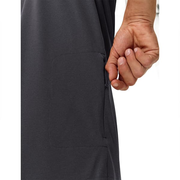 Vaude Bike Tremalzo Q-zip T-shirt Med Korte ærmer Sort L Mand