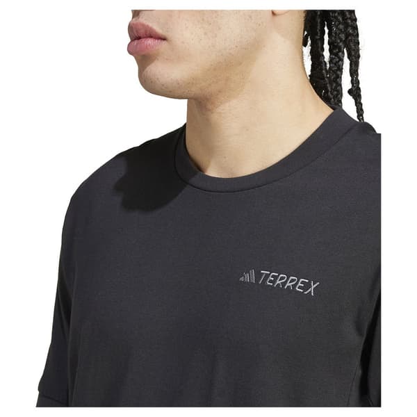 Adidas Xpl Logo T-shirt Med Korta ärmar Svart S Man