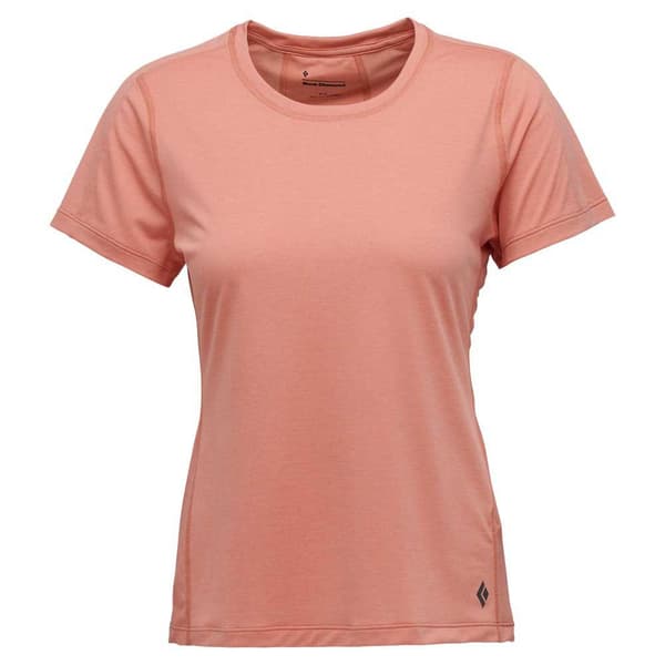 Black Diamond Lightwire Tech T-shirt Med Korte ærmer Orange M Kvinde