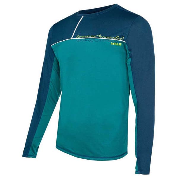 Trangoworld Aden T-shirt Med Lange ærmer Blå XL Mand