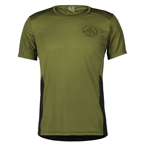 Scott Endurance Tech T-shirt Med Korte ærmer Grøn 2XL Mand