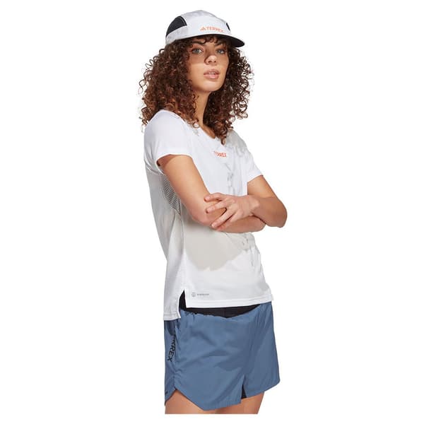 Adidas Agr T-shirt Med Korte ærmer Hvid XS Kvinde