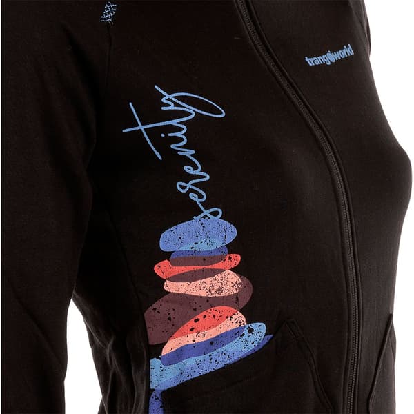Trangoworld Serenity Sweatshirt Med Lynlås Sort L Kvinde