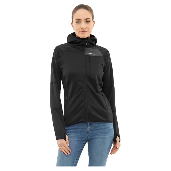 Viking Yosemite Sweatshirt Med Lynlås Sort 2XL Kvinde