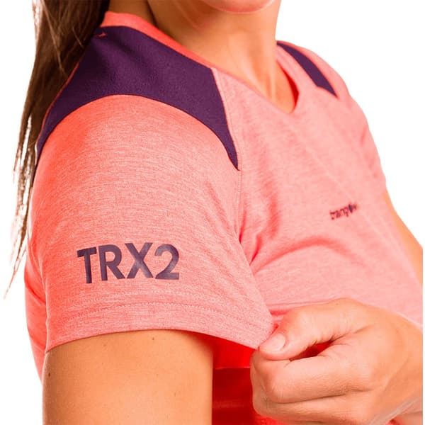 Trangoworld Trx2 Pro T-shirt Med Korta ärmar Orange XS Kvinna