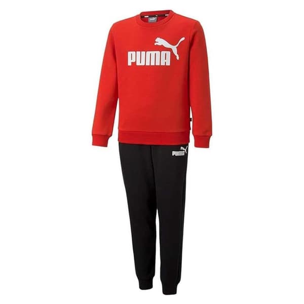 Puma No.1 Logo Fl B Träningsdräkt Röd 13-14 Years Pojke