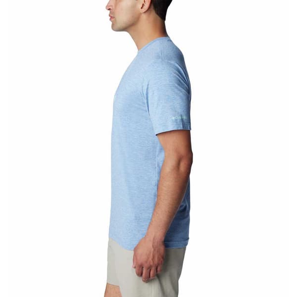 Columbia Kwick Hike™ T-shirt Med Korte ærmer Blå M Mand