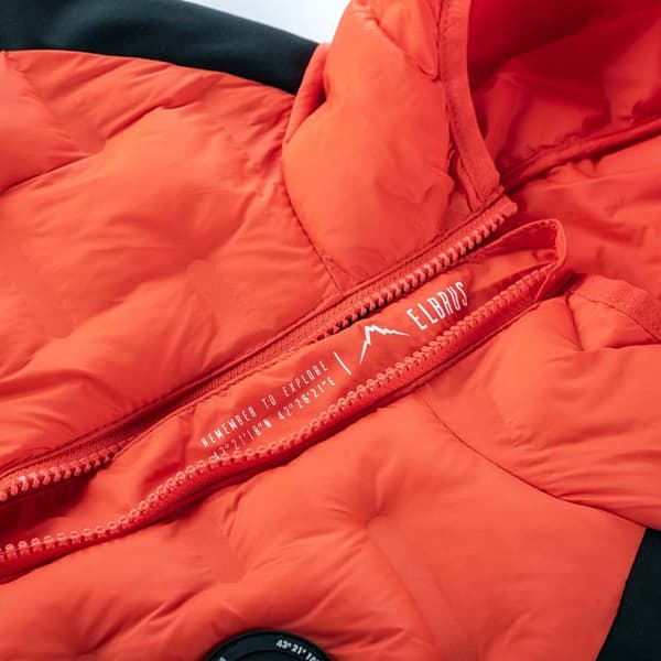 Elbrus Emini Hættetrøje Orange 13 Years Dreng