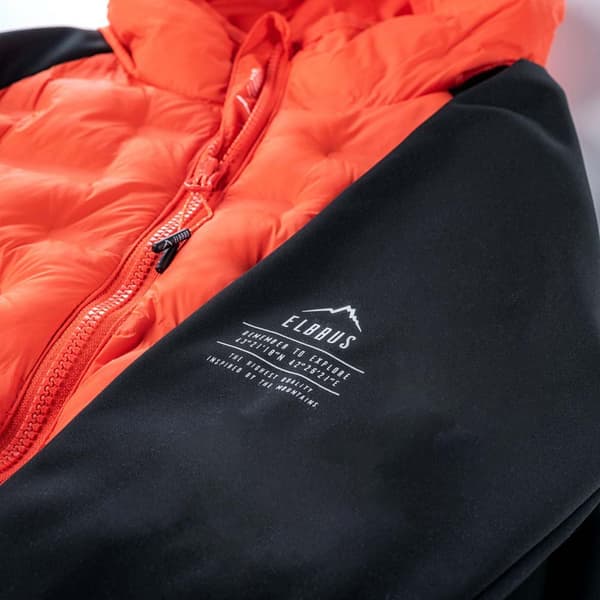 Elbrus Emini Hættetrøje Orange 13 Years Dreng