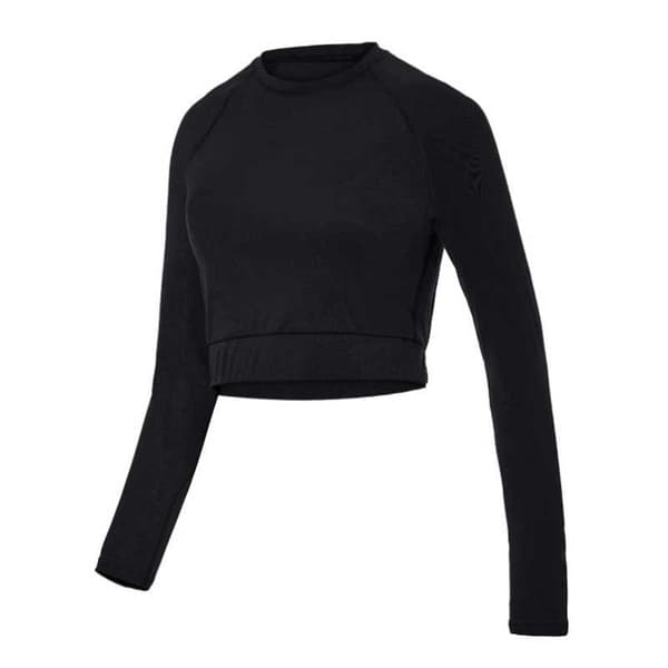 Joluvi Mavi T-shirt Med Lange ærmer Sort L Kvinde
