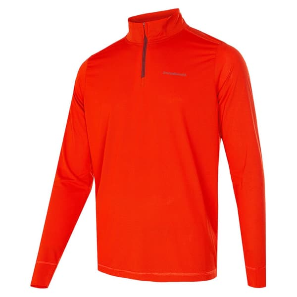 Trangoworld Pullover Lojsta Tröja Med Halv Dragkedja Orange L Man