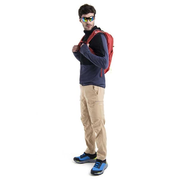 Icebreaker Merino 200 Realfleece Descender Kokovetoketjullinen Collegepaita Musta M Mies