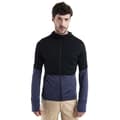 Pikkukuva 1 / 6: Icebreaker Merino 200 Realfleece Descender Kokovetoketjullinen Collegepaita Musta M Mies