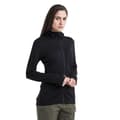 Miniatyrbillede 3 af 4: Icebreaker Merino 260 Quantum Iv Sweatshirt Med Lynlås Sort XL Kvinde