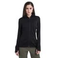 Miniatyrbillede 1 af 4: Icebreaker Merino 260 Quantum Iv Sweatshirt Med Lynlås Sort XL Kvinde