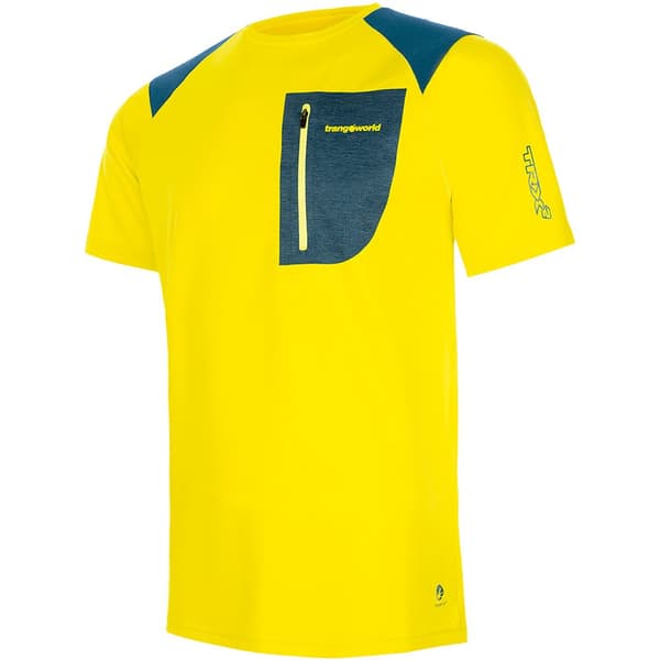 Trangoworld Trx2 Pro T-shirt Med Korta ärmar Gul,Blå M Man