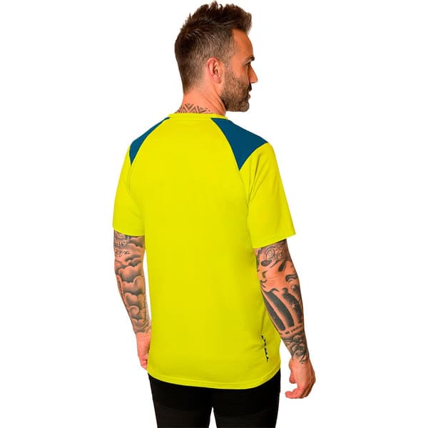 Trangoworld Trx2 Pro T-shirt Med Korta ärmar Gul,Blå M Man