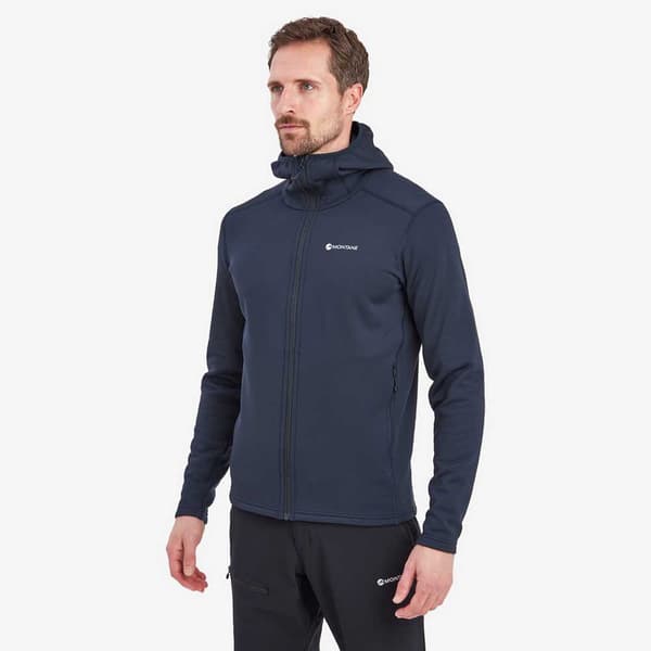 Montane Fury Tröja Med Huva Blå L Man