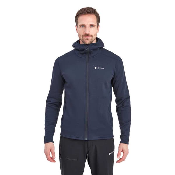 Montane Fury Tröja Med Huva Blå L Man