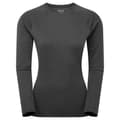 Miniatyrbild 2 av 3: Montane Dart T-shirt Med Lång ärm Svart S Kvinna