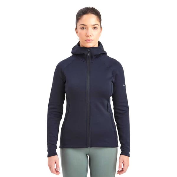 Montane Fury Tröja Med Huva Blå M Kvinna