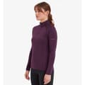 Pikkukuva 4 / 4: Montane Dart Xt Puoli Vetoketjullinen Pitkähihainen T-paita Violetti S Nainen