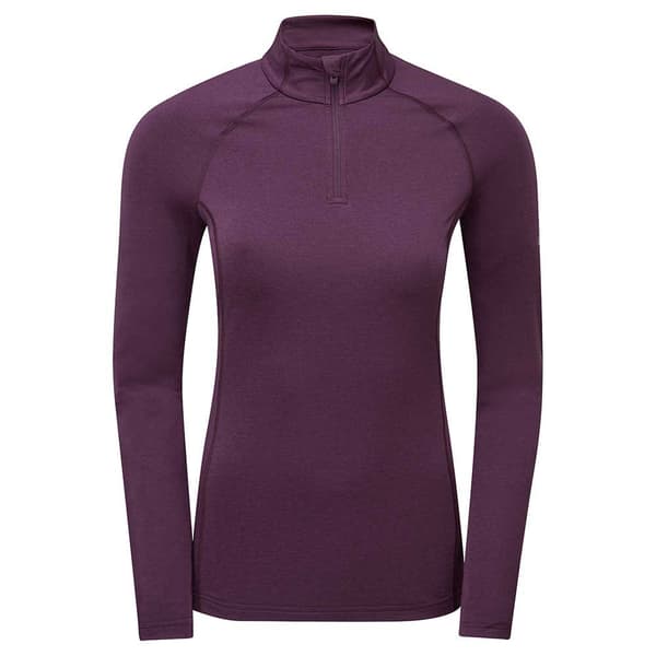 Montane Dart Xt Halv Dragkedja Långärmad T-shirt Lila L Kvinna