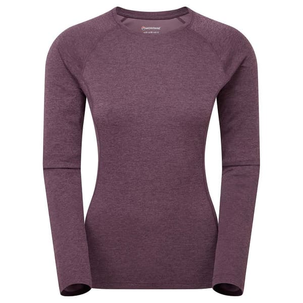 Montane Dart T-shirt Med Lång ärm Lila L Kvinna