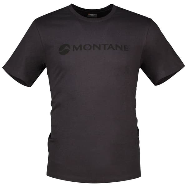 Montane Mono Logo T-shirt Med Korta ärmar Grå S Man
