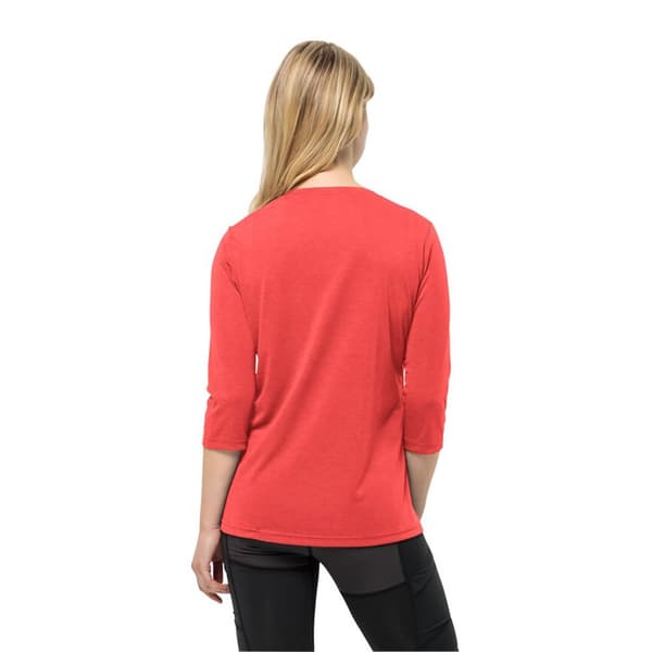 Jack Wolfskin Crosstrail T-shirt Med 3/4 ärm  2XL Kvinna
