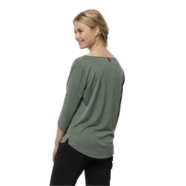 Jack Wolfskin Jwp 3/4 ærmet T-shirt  S Kvinde