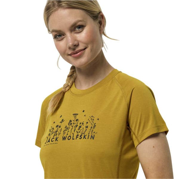 Jack Wolfskin Morobbia Vent T-shirt Med Korta ärmar  S Kvinna