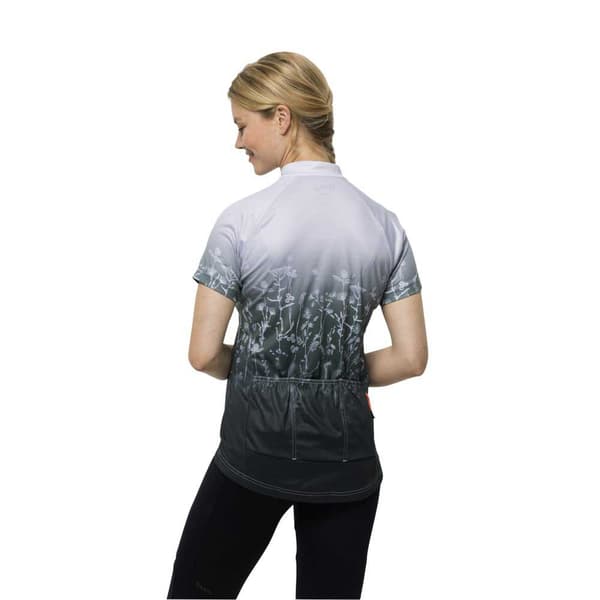 Jack Wolfskin Morobbia Half Zip Print T-shirt Med Korte ærmer  L Kvinde