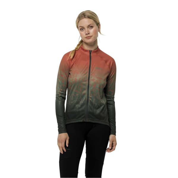 Jack Wolfskin Morobbia Fz T-shirt Med Lange ærmer  2XL Kvinde