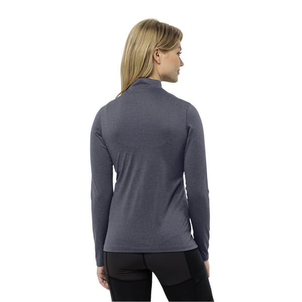 Jack Wolfskin Sky Thermal Half Zip T-shirt Med Lång ärm S Kvinna