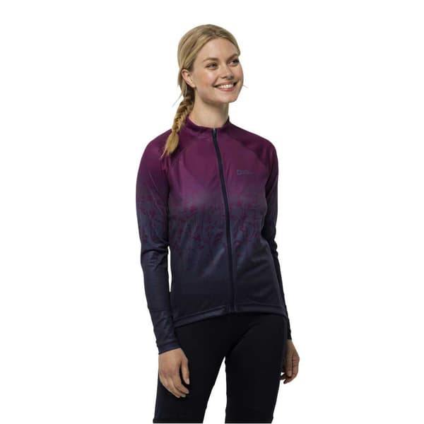 Jack Wolfskin Morobbia Fz T-shirt Med Lange ærmer XS Kvinde