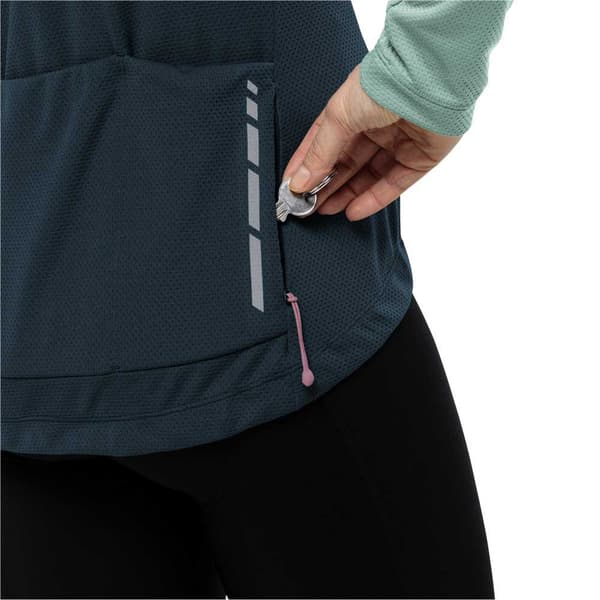 Jack Wolfskin Morobbia Fz T-shirt Med Lange ærmer M Kvinde