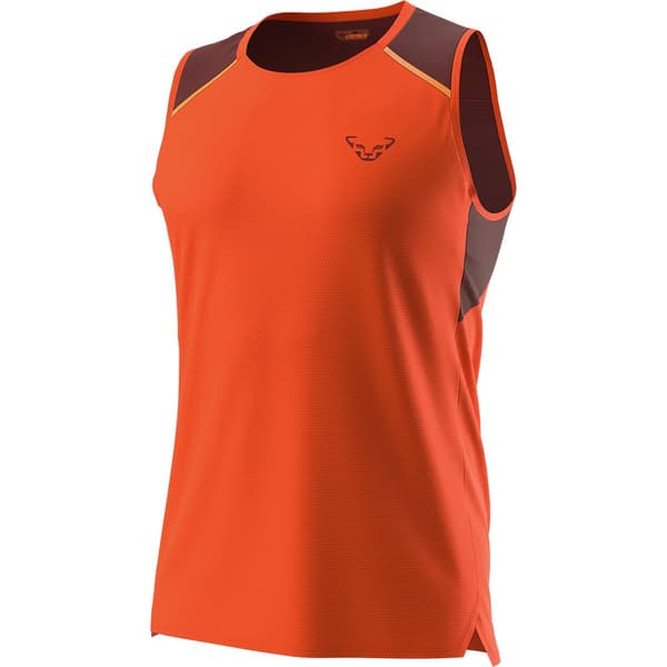 Dynafit Sky ærmeløs T-shirt Orange XL Mand