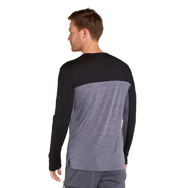 Icebreaker Merino 125 Cool-lite Sphere Colour Block Pitkähihainen T-paita  L Mies