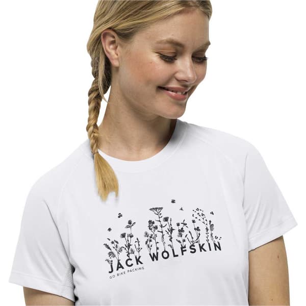 Jack Wolfskin Morobbia Vent T-shirt Med Korte ærmer L Kvinde