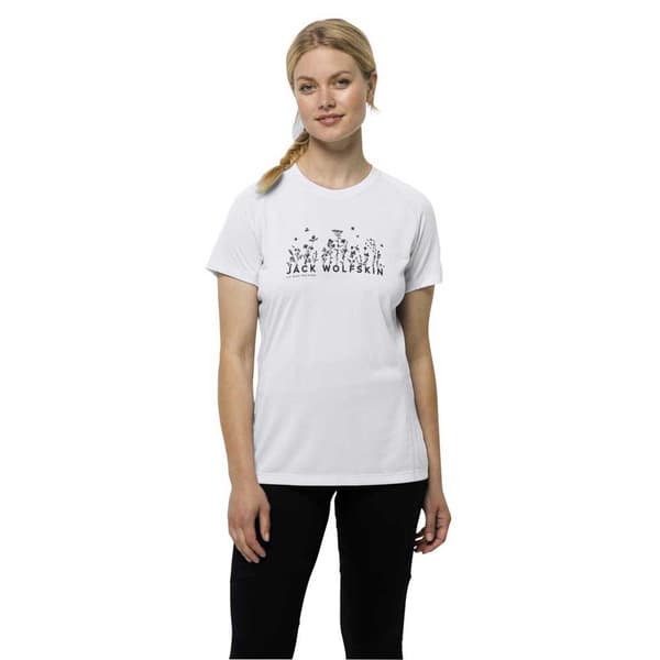 Jack Wolfskin Morobbia Vent T-shirt Med Korte ærmer L Kvinde
