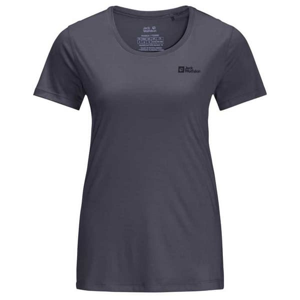 Jack Wolfskin Tech T-shirt Med Korta ärmar M Kvinna