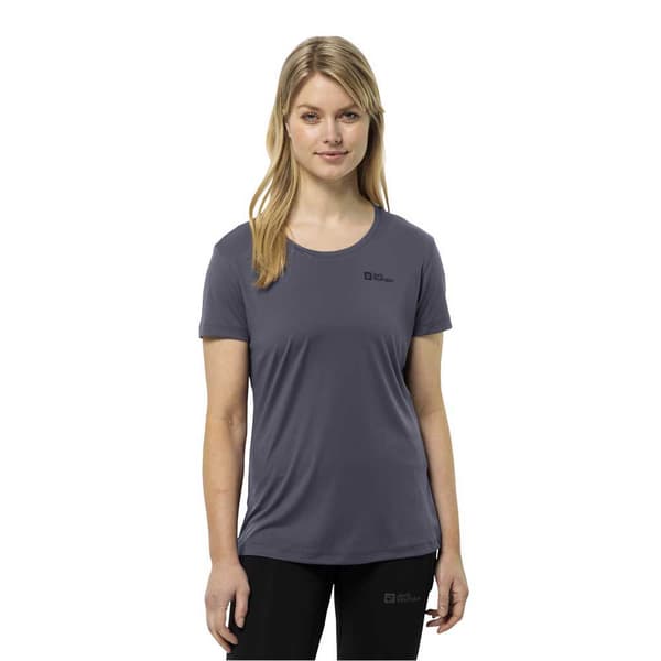 Jack Wolfskin Tech T-shirt Med Korta ärmar M Kvinna