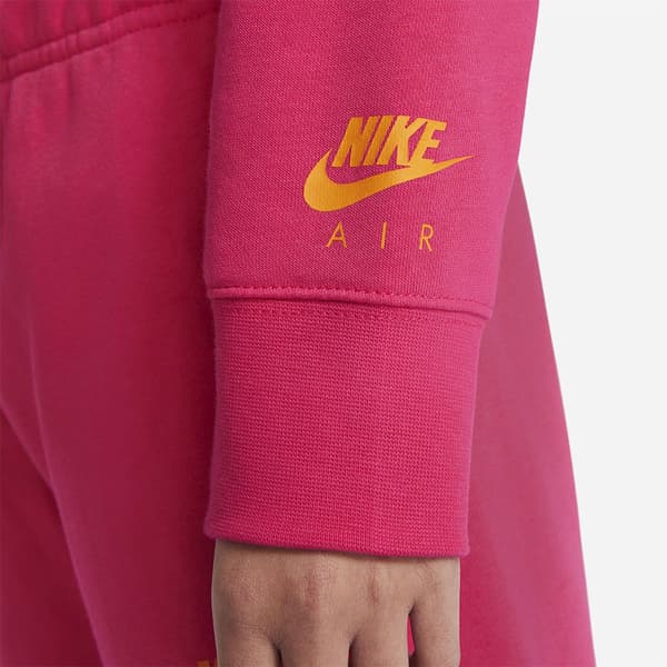 Nike Sportswear Air French Terry Crop Huppari Pinkki 12-13 Years Tyttö