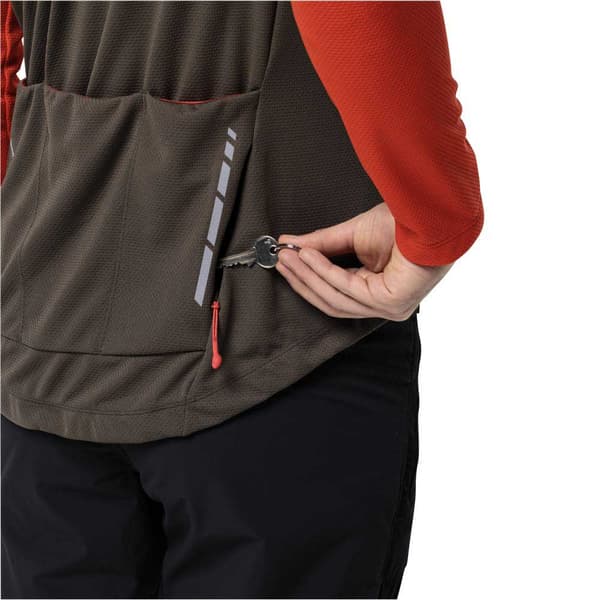 Jack Wolfskin Morobbia Fz T-shirt Med Lång ärm Orange L Man
