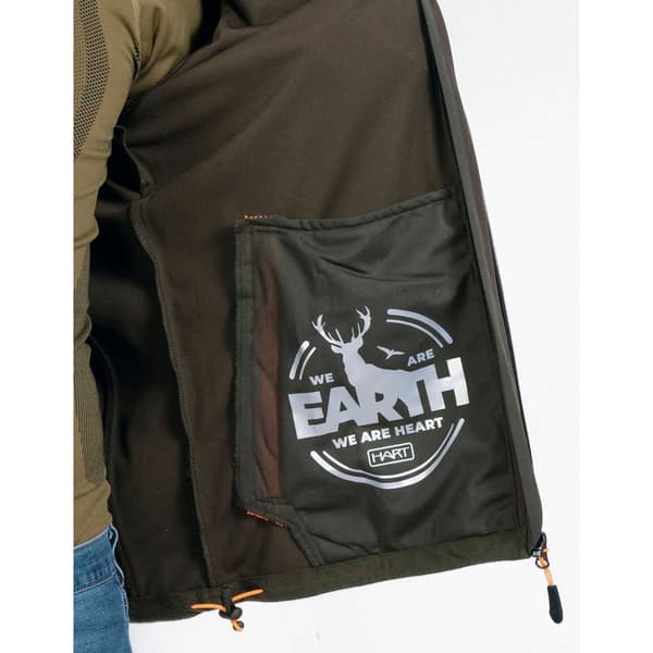 Hart Hunting Gorosta S Strong Soft Shell Sweatshirt Med Dragkedja  L