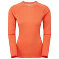 Miniatyrbild 3 av 4: Montane Dart T-shirt Med Lång ärm Orange L Kvinna