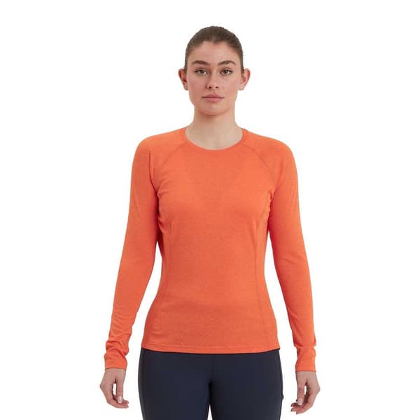Montane Dart T-shirt Med Lång ärm Orange L Kvinna