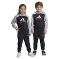 Miniatyrbild 1 av 10: Adidas Essentials Big Logo Fleece Träningsdräkt Svart 7-8 Years Pojke